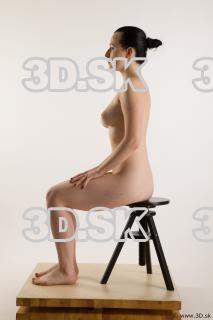 Sitting reference of nude Hazel 0001